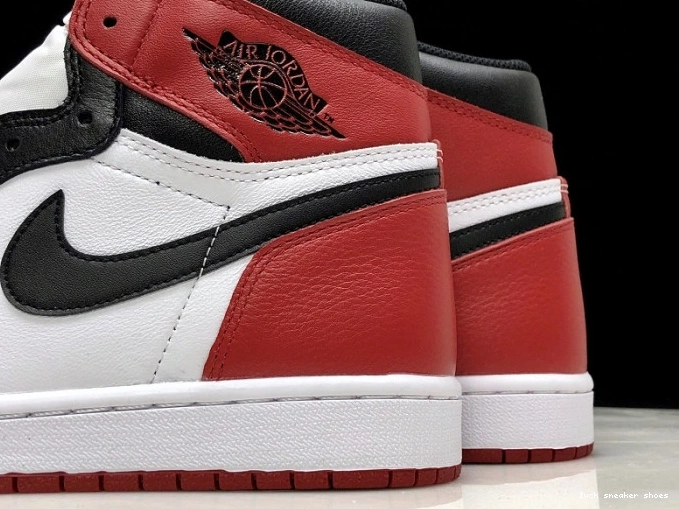 Cheap LUCY 1 Air Retro 555088-125 Black Toe Jordan 0805